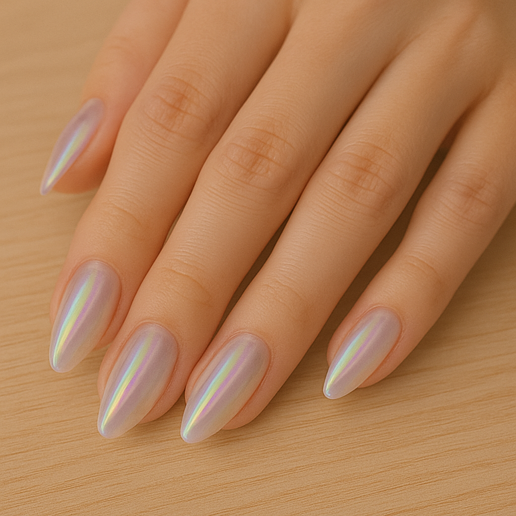 オーロラミラーネイル